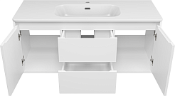 Brevita Тумба под раковину Wine 120 подвесная белая – фотография-5